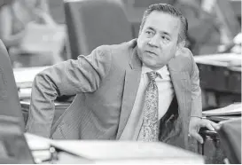  ?? Tom Reel / San Antonio Express-News ?? State Sen. Carlos Uresti has been charged in two separate cases.