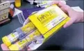 ??  ?? A recall of EpiPen stems from reports outside the U.S. of the device failing to work in an emergency.