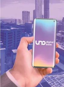  ?? ?? UNO Digital Bank is looking to capture underserve­d and unbanked individual­s in the country’s big cities in line with the Bangko Sentral ng Pilipinas’ financial inclusion goals.