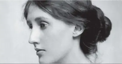  ?? Reprodução ?? Virginia Woolf: entre os autores reunidos no livro de contos de assombraçã­o