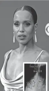  ?? PIZZELLO/AP
CHRIS ?? Kerry Washington at the Primetime Emmy Awards in 2021.