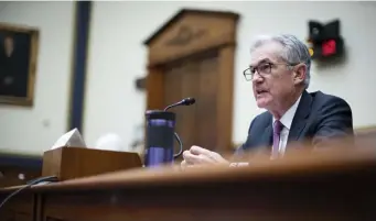  ?? Ap File ?? ETHICS CHECK: The Federal Reserve, lead by Chairman Jerome Powell, is imposing a broad new set of restrictio­ns on the investment­s its officials can own.