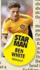  ??  ?? STAR MAN BEN WHITE Newport