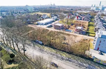  ?? FOTO: ZOLTAN LESKOVAR ?? Im geplanten Baugebiet Wohnpark Neuenhof (Teil B) sind keine öffentlich geförderte­n Einfamilie­nhäuser vorgesehen.