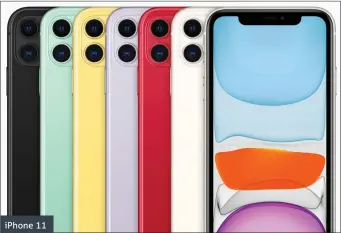  ??  ?? iPhone 11