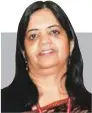  ??  ?? Meenakshi Sharma Director General Ministry of Tourism