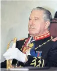  ??  ?? AN IRON FIST: General Augusto Pinochet died 10 years ago without ever being brought to justice for his regime’s crimes.