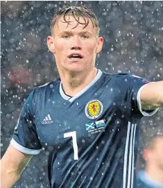  ??  ?? Scotland team-mates Andy Robertson and Scott McTominay will face off in famous Premier League derby.