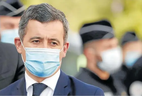  ?? Foto: Efe ?? Gérald Darmanin, ministro del Interior del Gobierno francés.