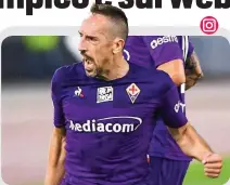  ??  ?? Così Franck Ribery nel pomeriggio di ieri su Instagram, in precedenza aveva postato emoticon rabbiosi e il risultato: 2-1