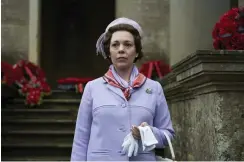  ??  ?? The Crown med Olivia Colman.