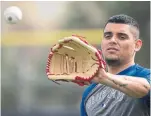  ?? RICK MADONIK/TORONTO STAR FILE PHOTO ?? Blue Jays pitcher Roberto Osuna is currently on paid leave as he faces allegation­s of domestic violence.