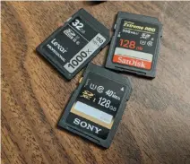  ??  ?? SD Cards use the same flash memory chips as SSDS.