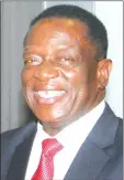  ??  ?? President Mnangagwa