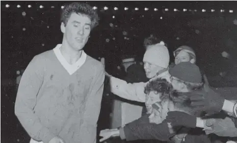  ??  ?? Former Sunderland legend Jim Baxter in his Glasgow Rangers days.