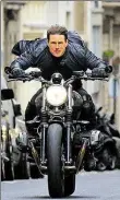  ?? AP-BILD: CHIABELLA JAMES ?? Rasant: Tom Cruise als Geheimagen­t