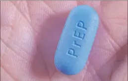  ??  ?? Pills for Pre-exposure Prophylaxi­s (PREP) to prevent HIV given free to sex workers