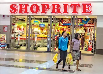  ??  ?? Shoprite has 25 stores in Nigeria, all of which will be discontinu­ed