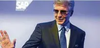  ??  ?? Keiner in den Vorständen der Dax-Konzerne verdient mehr als SAPChef Bill McDermott Foto: Getty Images