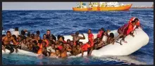  ??  ?? Ross Greer said he was moved by harrowing accounts he heard from refugees on the island of Lampedusa as they attempted to reach Europe
