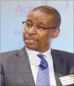  ??  ?? Minister of Industry Trade and Investment Dr Okechukwu Enelamah