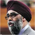  ??  ?? Harjit Sajjan