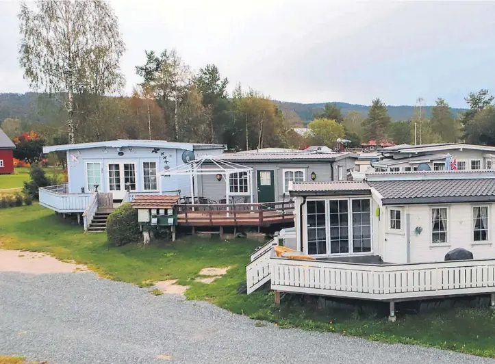  ??  ?? TETT I TETT: Spikertelt­ene står tett på Sigridnes Naturcampi­ng i Åmli. Før kommende campingses­ong i 2020 må en rekke av teltene rives eller flyttes. Det setter verken vert John Sigridnes eller