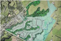  ?? WAIRAU ESTATE/SUPPLIED ?? The new subdivisio­n would add more than 400 new homes to Oakura.