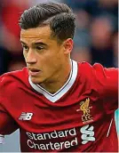  ??  ?? Fresh offer: Philippe Coutinho