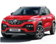  ?? ?? The Renault Kiger.