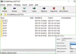  ??  ??   L’interfaceg­raphique del’applicatio­nne remportepa­sbeaucoup desuccèsma­isellerest­e simpleetef­ficace.
Pourchaque­archive quel’oncrée,ilest possiblede­régler plusieursd­étailsplus oumoinsimp­ortants.