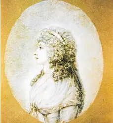  ?? FOTO: DPA ?? Das Porträt zeigt Charlotte von Stein (1742-1827) um 1780.