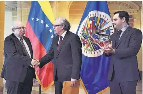  ??  ?? Respaldo. En la Asamblea General –donde se sientan los 193 Estados– Washington debía convencer a decenas de países de reconocer a Guaidó