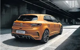  ??  ?? The GT will lose its spot at the top of the Megane line-up when the new RS arrives in SA.