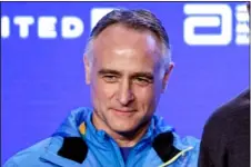  ?? AP FILE PHOTO/SETH WENIG ?? In this 2015 file photo, New York Road Runners CEO Michael Capiraso poses for photos during a news conference in New York.