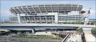  ?? [ASSOCIATED PRESS FILE PHOTO] ?? FirstEnerg­y Stadium in Cleveland