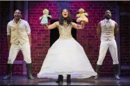  ?? ROGER MASTROIANN­I PHOTO ?? “Spamilton” is a parody of the hit Broadway show “Hamilton.”