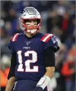  ?? File photo ?? In his first public comments since signing with Tampa Bay, former Patriots QB Tom Brady didn’t want to talk about why he left New England.