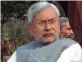  ??  ?? Nitish Kumar