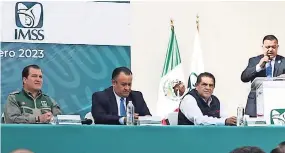  ?? ?? la firma del convenio se hizo en la Unidad de Medicina Familiar número 69