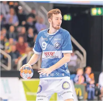  ?? FOTO: MORITZ ALEX ?? Nach seinem Kreuzbanda­nriss bald wieder für den Bergischen HC am Ball: Alexander Weck.