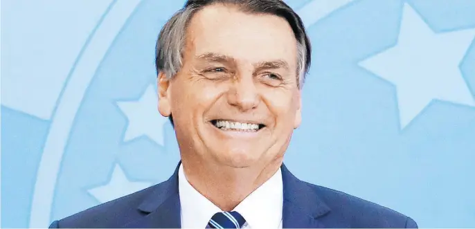  ?? VALDENIO VIEIRA / PR - 2/2 /2022 ?? Bolsonaro manteve campanha constante desde que assumiu o cargo, mas enfrentou obstáculos, principalm­ente em razão da pandemia de covid-19 e da crise econômica