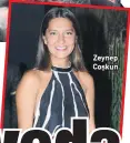  ??  ?? Zeynep Coşkun