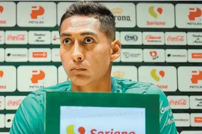  ?? ROLANDO RIESTRA ?? Rodríguez atendió a los medios ayer en el TSM.