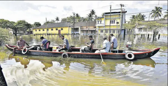  ?? RAJ K RAJ/HT PHOTO ?? The Kerala floods in August were triggered by incessant rainfall.