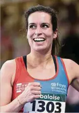  ?? Foto: Christian Kemp ?? Für Charline Mathias könnten es die zweiten Olympische­n Spiele werden. Die Mittelstre­ckenläufer­in war 2016 in Rio de Janeiro am Start.