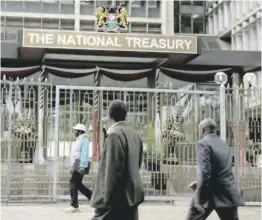  ??  ?? As part of a new debt management strategy, the National Treasury has in recent months turned to the domestic market instead of borrowing externally to finance the budget deficit in as it juggles its debts..