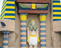  ?? Archivfoto: Bernhard Weizenegge­r ?? Im Land der Pharaonen tut sich was: Zwei neue Attraktion­en gibt es dort in der neuen Saison für die Besucher des Freizeitpa­rks Legoland.