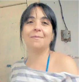  ??  ?? Víctima. Lilian Noemí Godoy tenía 46 años y trabajaba como docente.