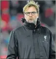  ??  ?? JÜRGEN KLOPP